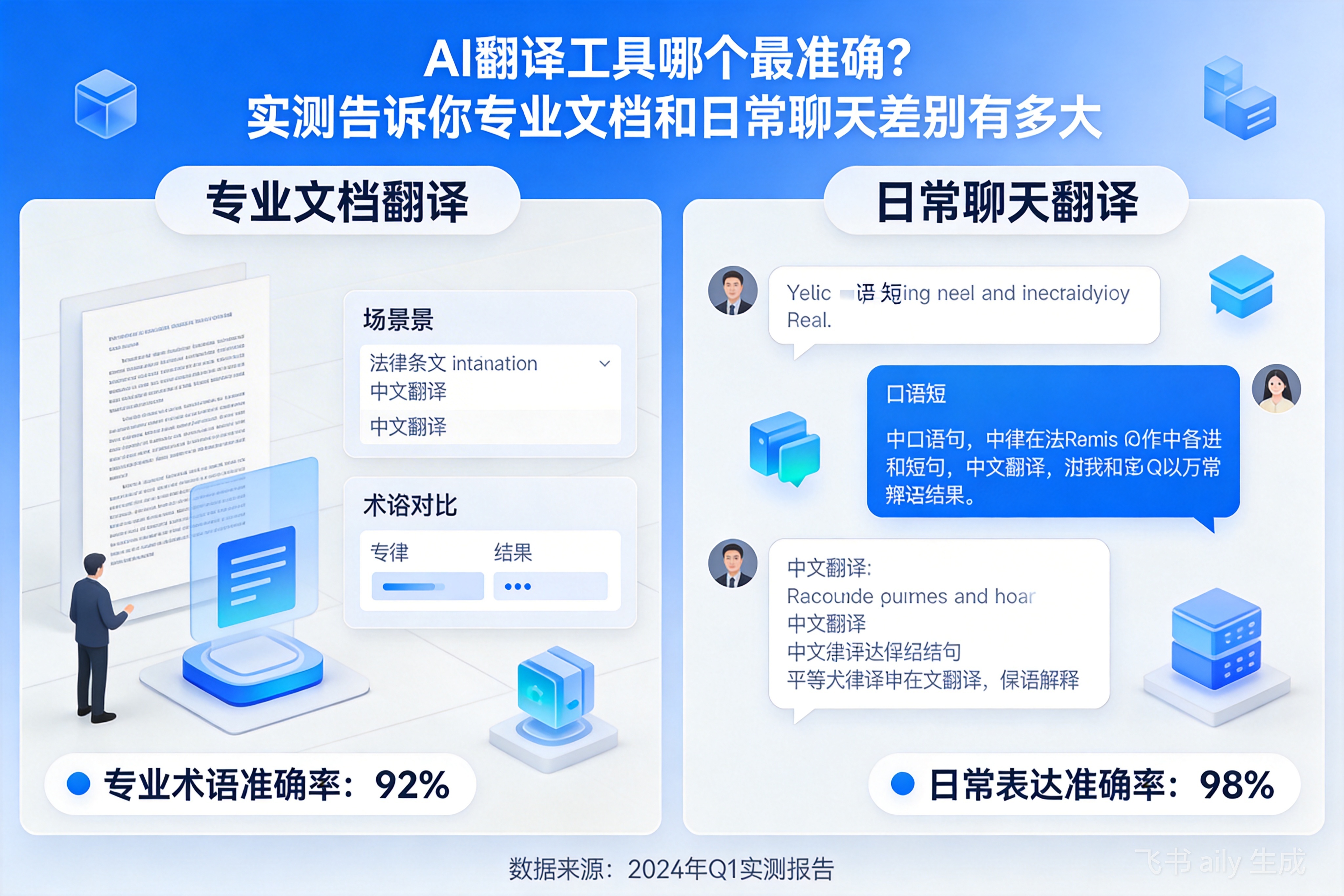 AI翻译工具哪个最准确？实测告诉你专业文档和日常聊天差别有多大