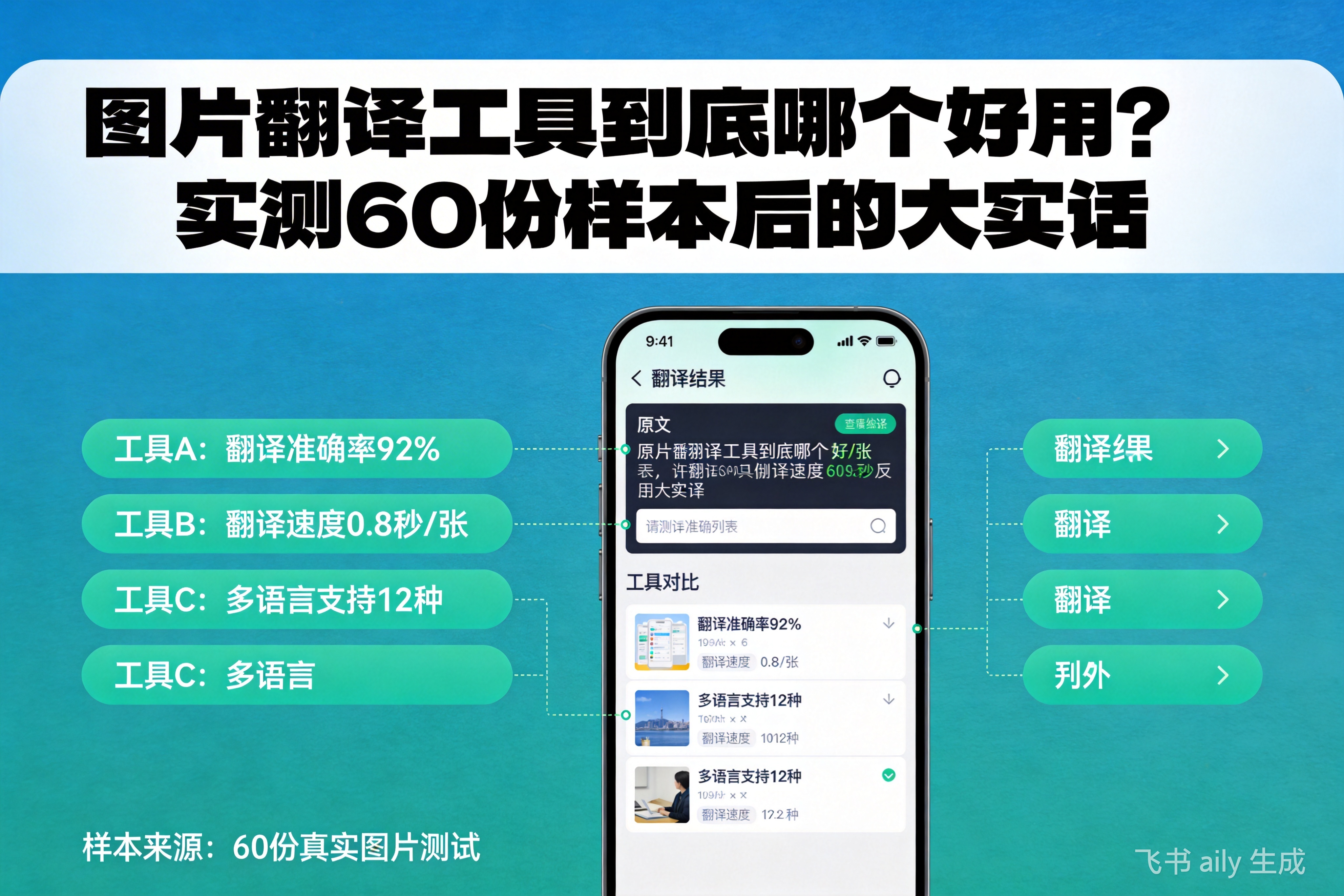 图片翻译工具到底哪个好用？实测...