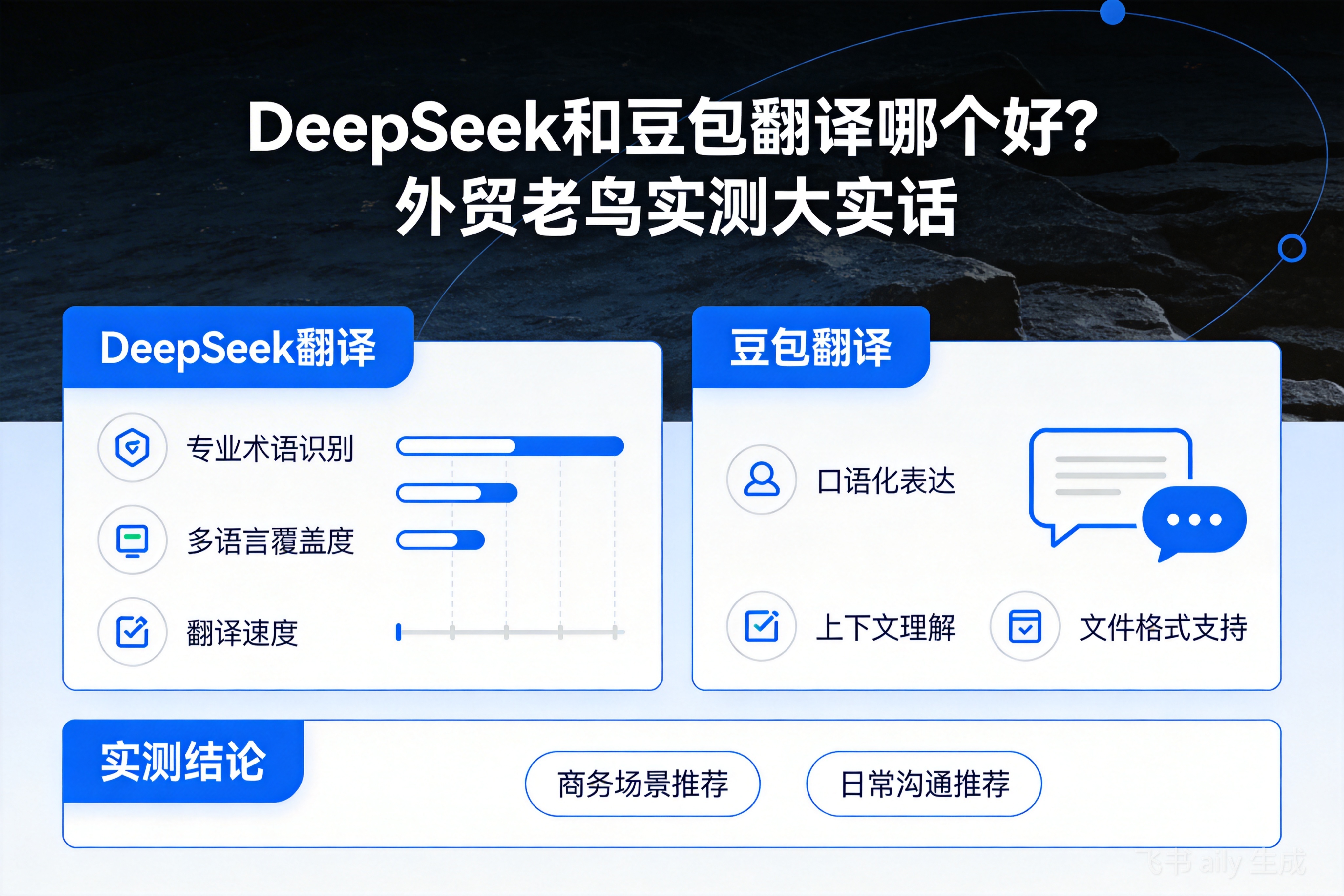 DeepSeek和豆包翻译哪个好？外贸老鸟实测大实话