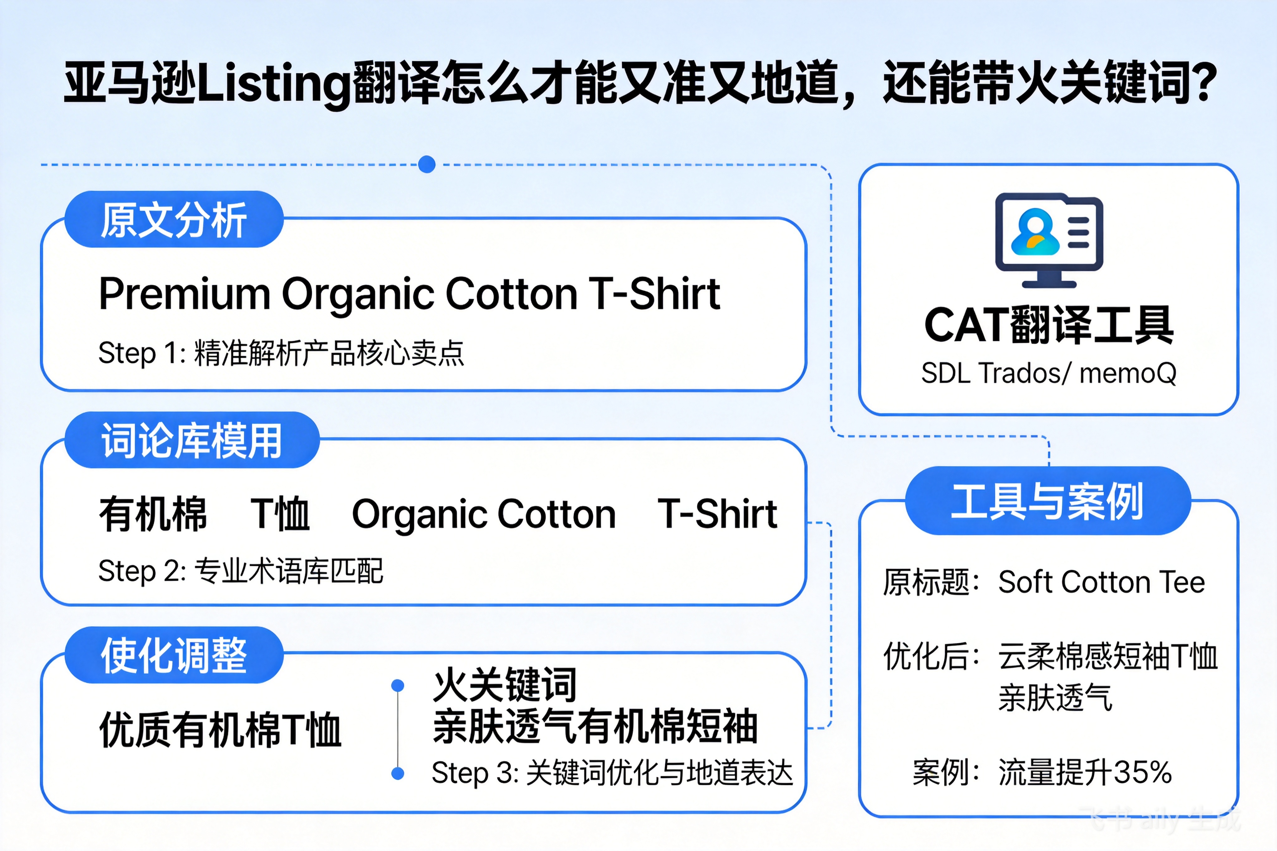 亚马逊Listing翻译怎么才能又准又地道，还能带火关键词？