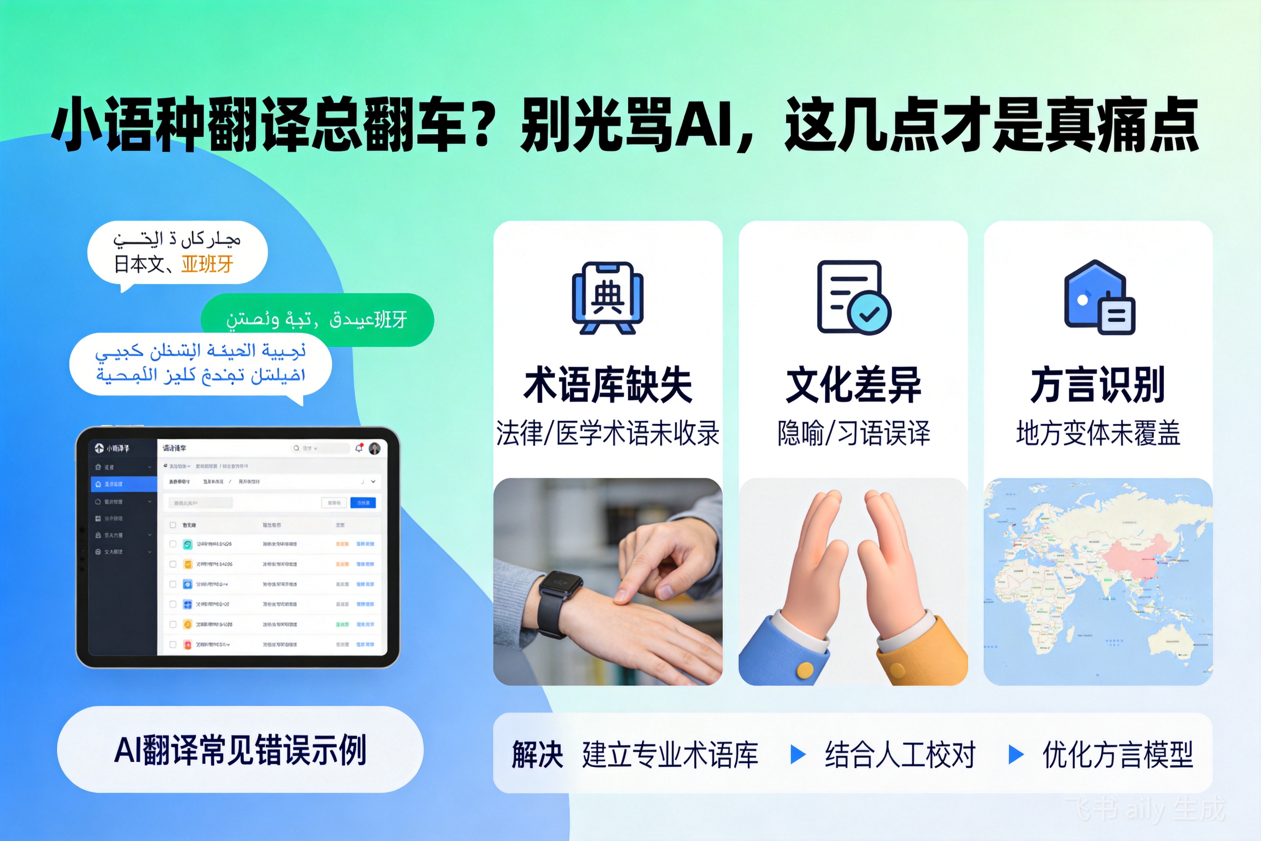 小语种翻译总翻车？别光骂AI，这几点才是真痛点