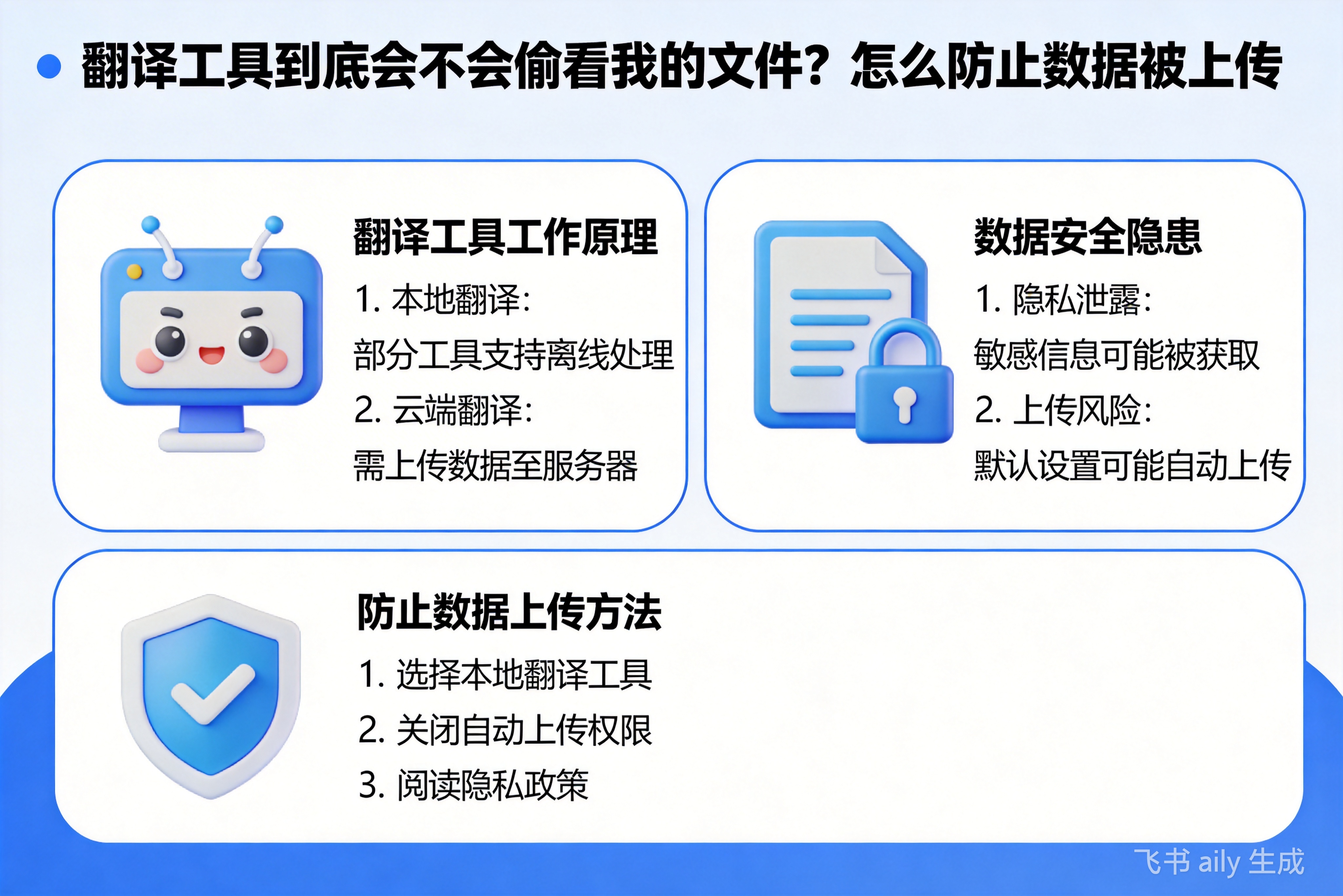 翻译工具到底会不会偷看我的文件？怎么防止数据被上传