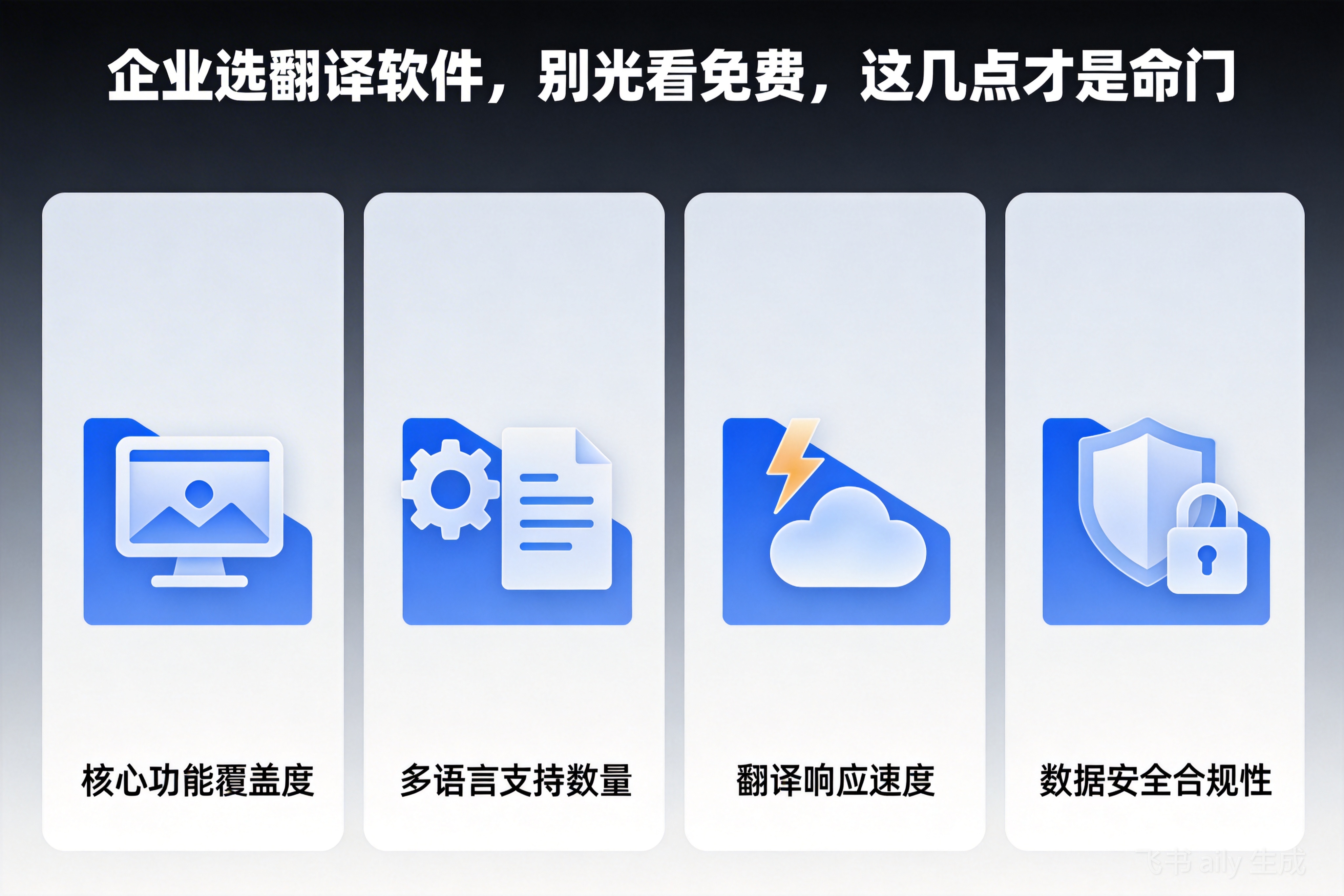 企业选翻译软件，别光看免费，这几点才是命门