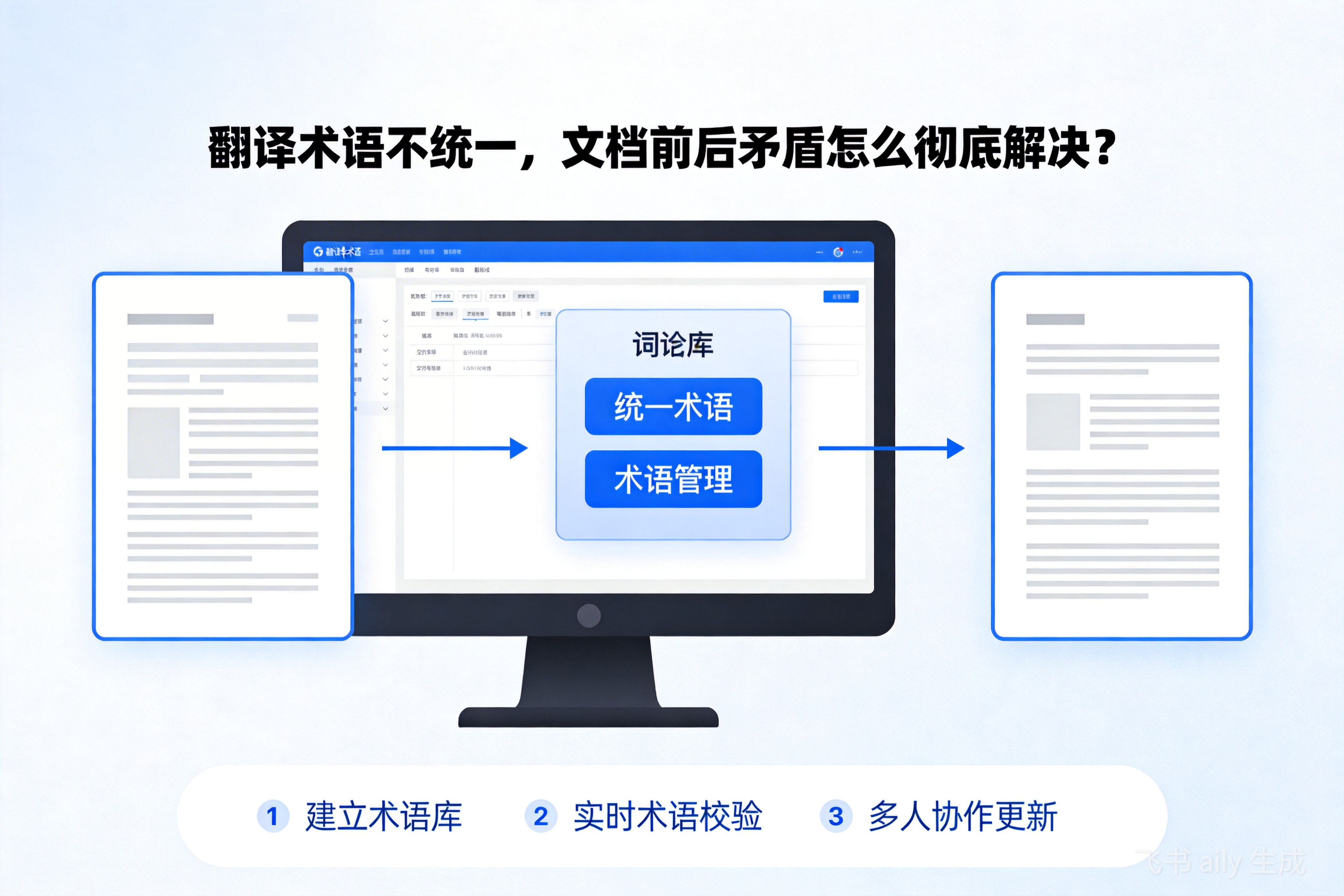 翻译术语不统一，文档前后矛盾怎么彻底解决？