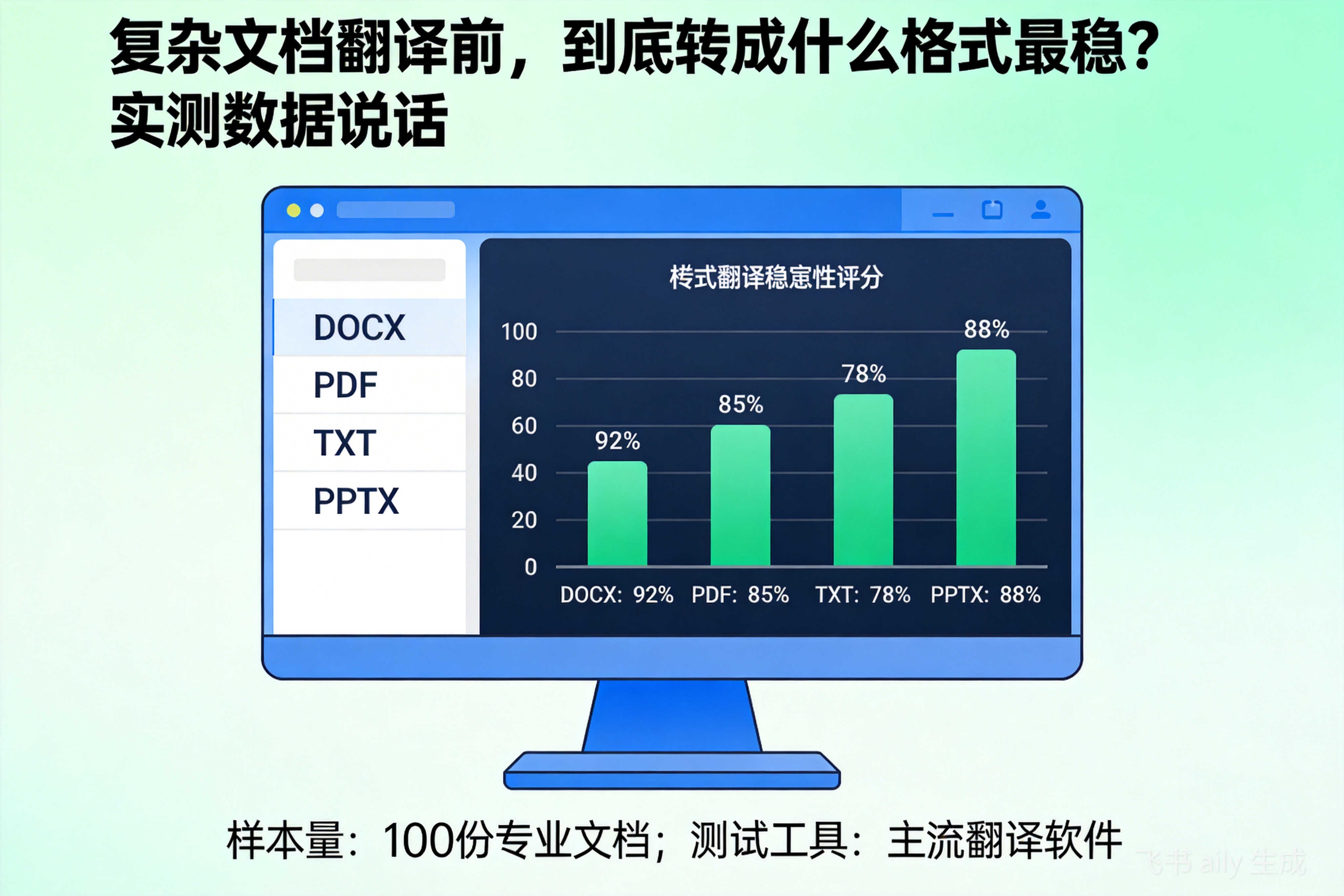 复杂文档翻译前，到底转成什么格式最稳？实测数据说话