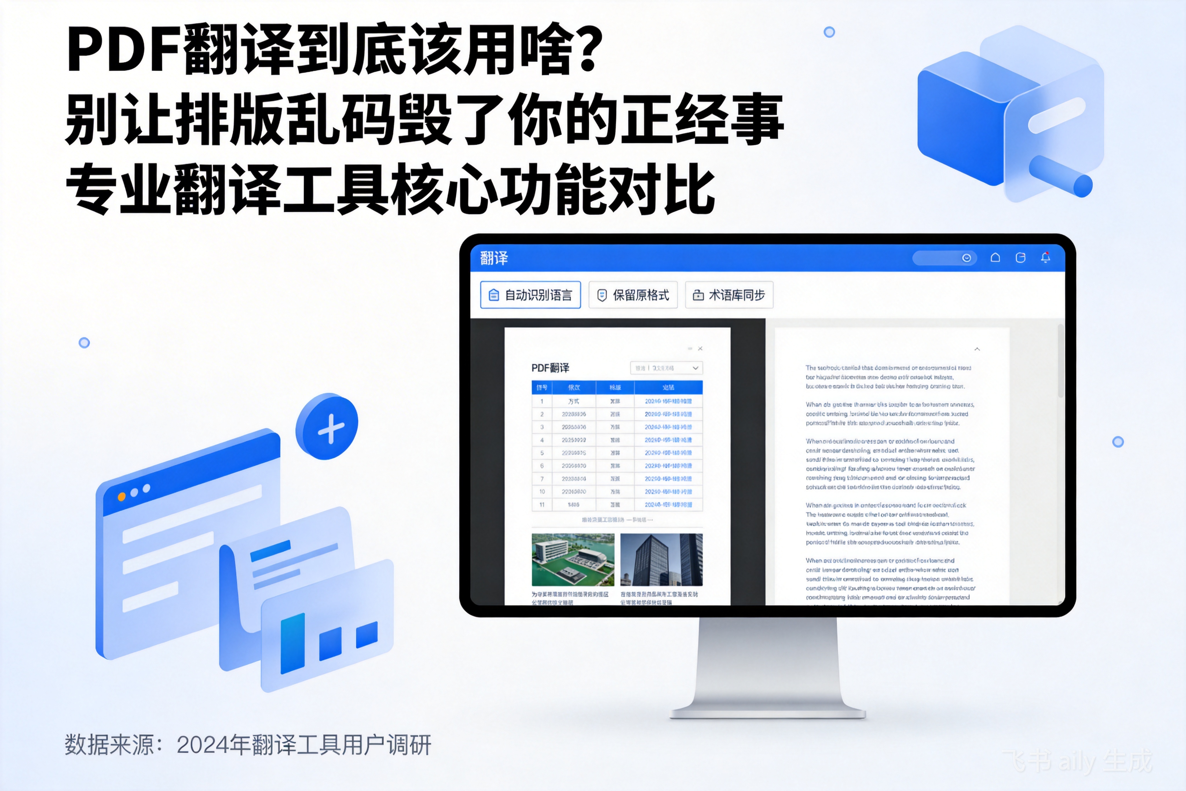 PDF翻译到底该用啥？别让排版乱码毁了你的正经事