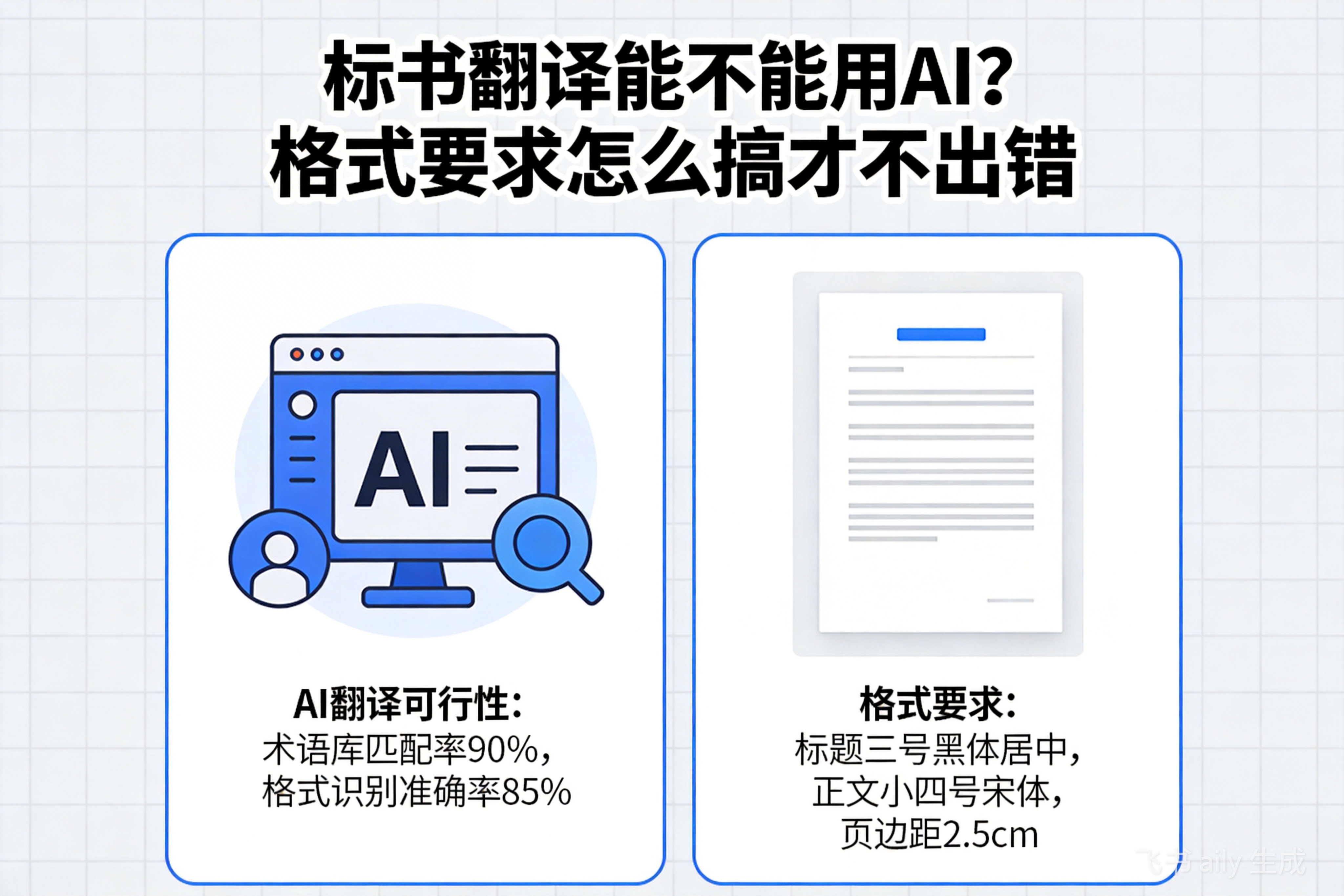 标书翻译能不能用AI？格式要求怎么搞才不出错