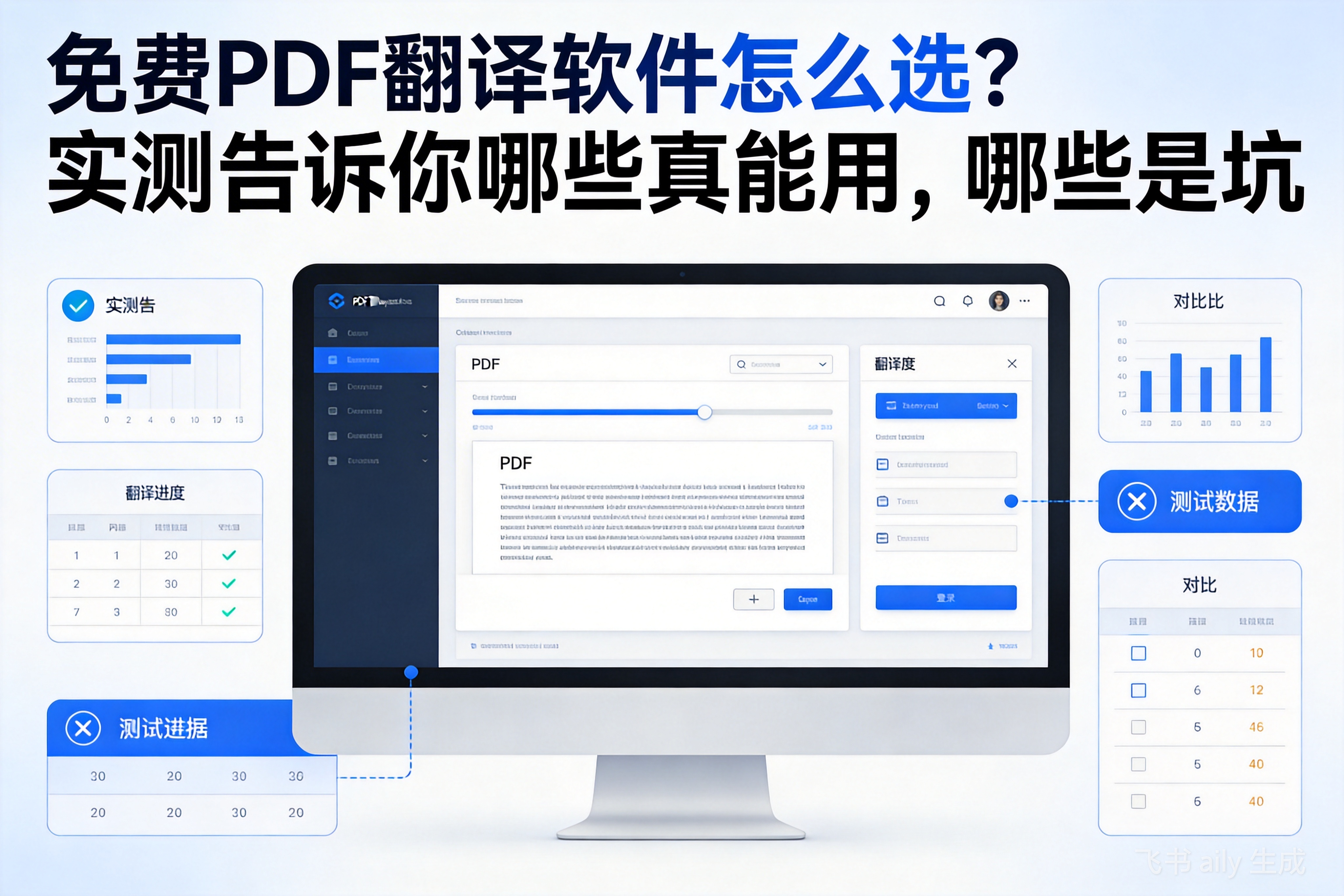 免费PDF翻译软件怎么选？实测告诉你哪些真能用，哪些是坑