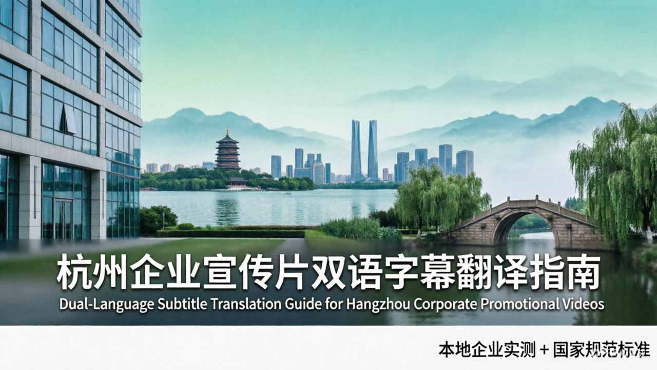 杭州企业宣传片双语字幕翻译指南...