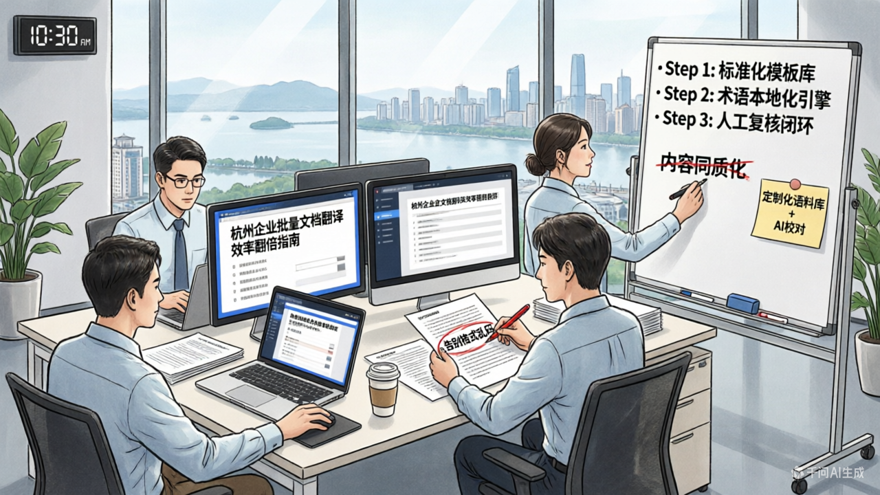 杭州企业批量文档翻译效率翻倍指...